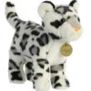 Miyoni - 10" Snow Leopard Plush -Toy Series AUR26398