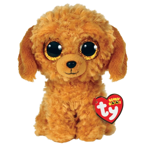 TY Noodles - Dog - Beanie Boo - Small -Toy Series TY36377